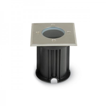 V-Tac VT-7667 Porta Faretto GU10 Quadarato da Incasso a Terra - SKU 7516