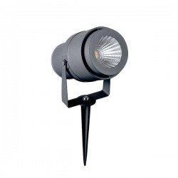 V-Tac VT-857 Faretto LED da Giardino 12W con Picchetto Colore Grigio - SKU 7550 | 7551 | 7552