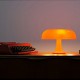 Artemide NESSINO Lampada da Tavolo Arancione