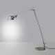 Artemide TOLOMEO LETTURA TERRA Alluminio | Cod. A013900 + A014900